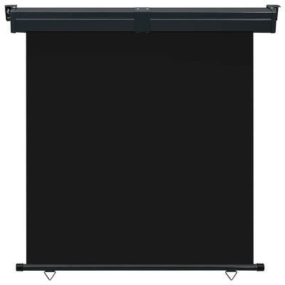 Vidaxx Balkonschirm 165x250 cm schwarz