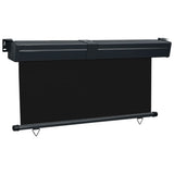 Vidaxl Balkon Bildschirm 165x250 cm schwarz - afbeelding 3