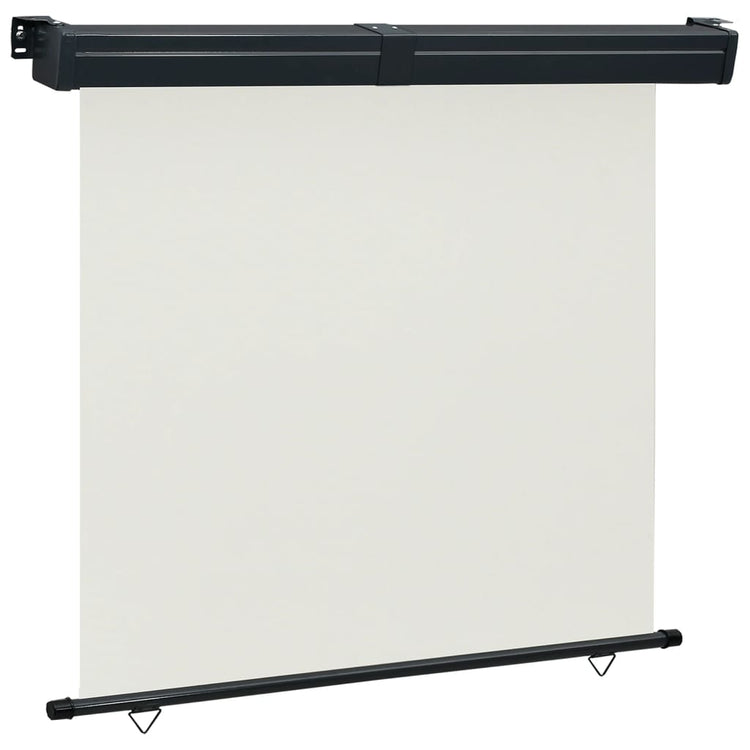 Vidaxl Balkon Bildschirm 165x250 cm creme -gepflegt
