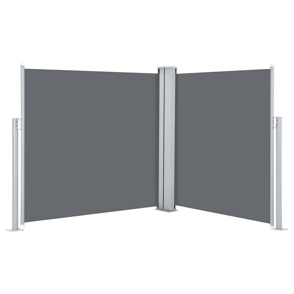 VIDAXL -Windschutzscheibe ausziell 120 x 600 cm Anthrazit