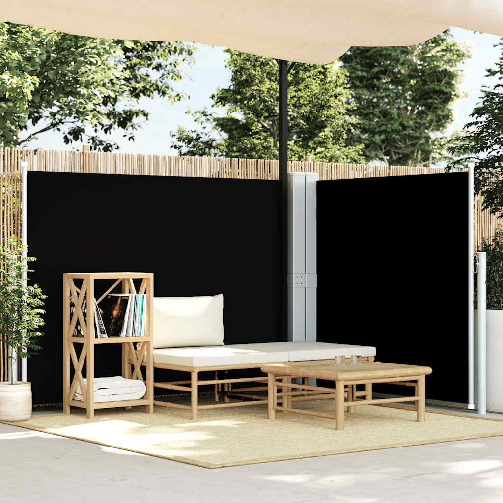 VIDAXL -Windschutzscheibe ausziell 140 x 600 cm schwarz