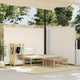 VIDAXL -Windschutzscheibe 140 x 600 cm Creme