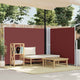 VIDAXL -Windschutzscheibe ausziell 140 x 600 cm Braun