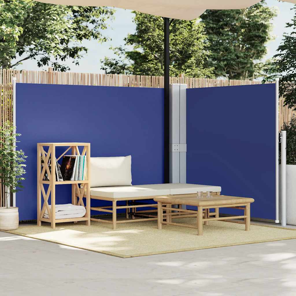 VIDAXL -Windschutzscheibe 140 x 600 cm blau