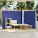 VIDAXL -Windschutzscheibe 140 x 600 cm blau