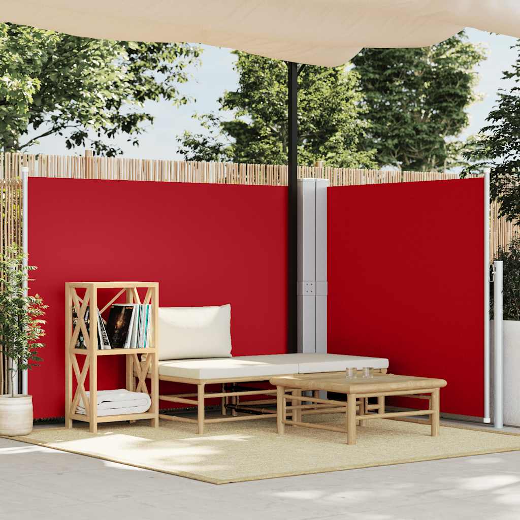 VIDAXL -Windschutzscheibe ausziell 140 x 600 cm rot