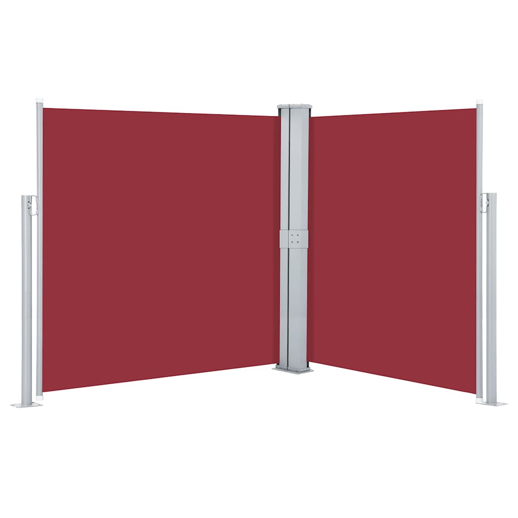 VIDAXL -Windschutzscheibe ausziell 160 x 600 cm rot