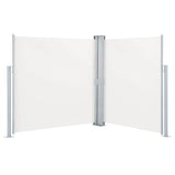 Vidaxl Garden Bildschirm Excedable Double 170x600 cm Creme - afbeelding 2
