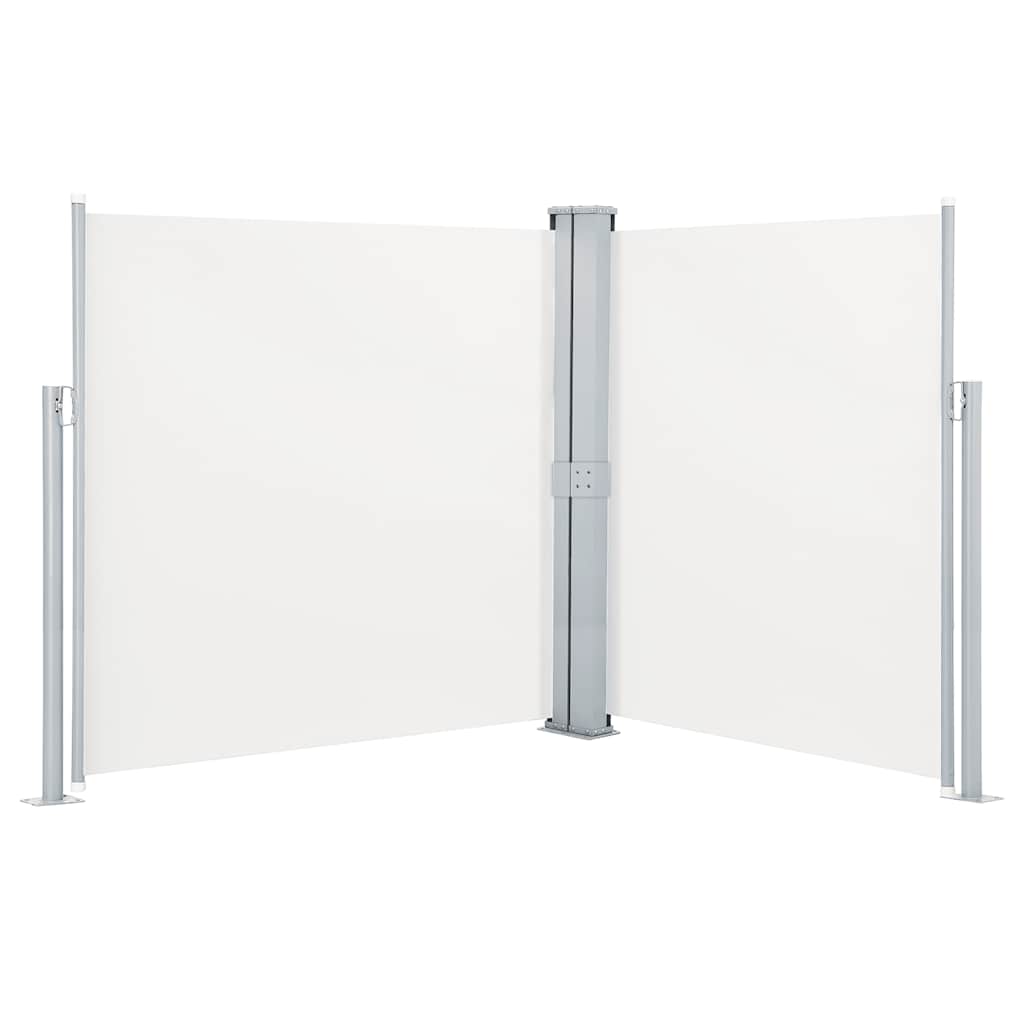 Vidaxl Garden Bildschirm Excedable Double 170x600 cm Creme