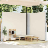 Vidaxl Garden Bildschirm Excedable Double 170x600 cm Creme - afbeelding 1