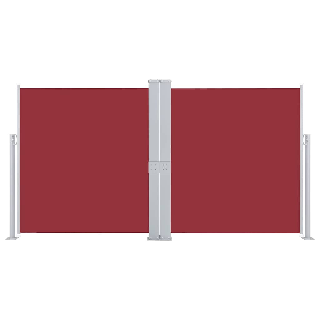 Vidaxl Windschutzscheibe ausziehbar 170 x 600 cm rot