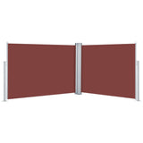 VIDAXL -Windschutzscheibe 100x1000 cm Braun - afbeelding 2