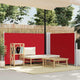 VIDAXL -Windschutzscheibe ausziehbar 120x1000 cm rot