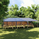 VidaXL Partyzelt 4x9 m blau