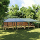Vidaxl Partytent Professional 90 g m² 4x9 m grün