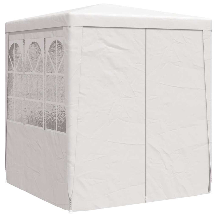 Vidaxl -Partyzelt mit Seitenwänden Professional 90 g m² 2x2 m Weiß