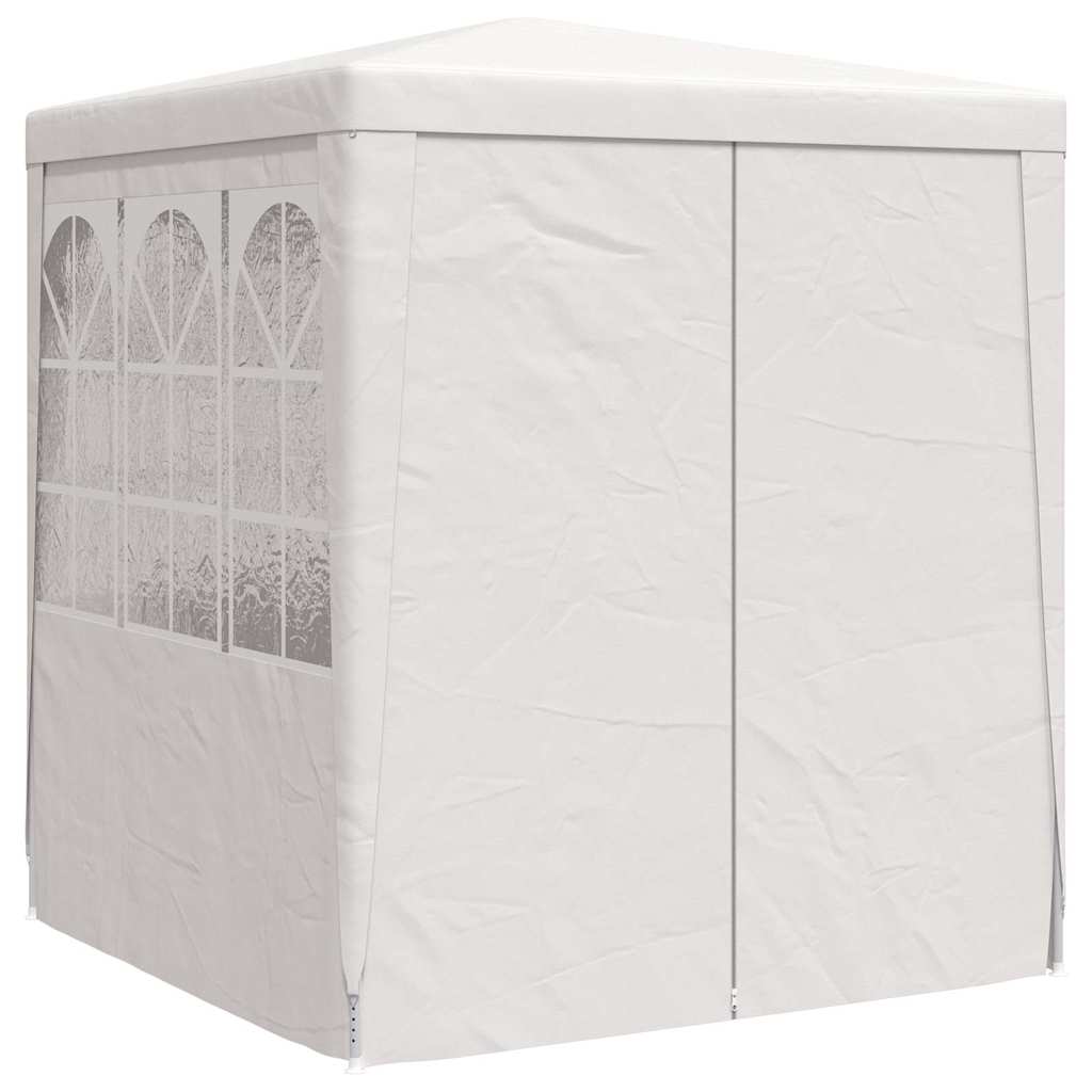 Vidaxl -Partyzelt mit Seitenwänden Professional 90 g m² 2,5 x 2,5 m Weiß