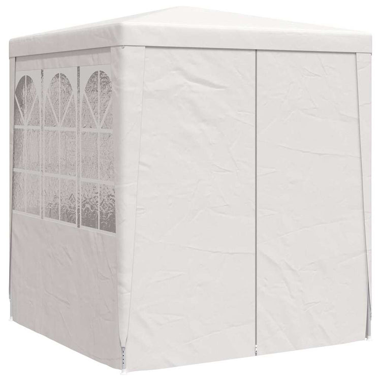 Vidaxl -Partyzelt mit Seitenwänden Professional 90 g m² 2,5 x 2,5 m Weiß