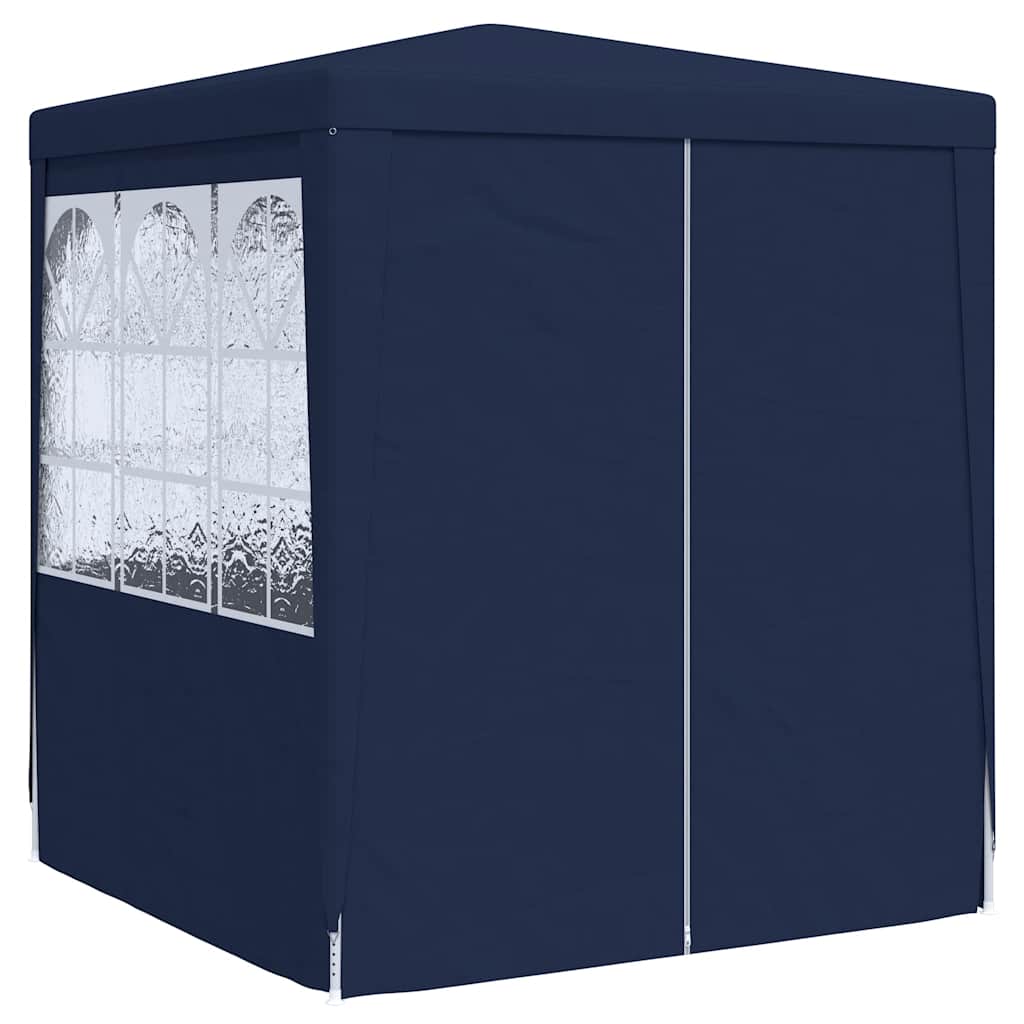 Vidaxl -Partyzelt mit Seitenwänden Professional 90 g m² 2,5 x 2,5 m blau