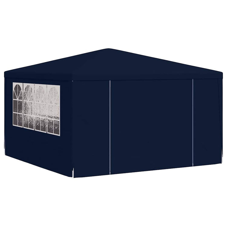 Vidaxl -Partyzelt mit Seitenwänden Professional 90 g m² 4x4 m blau