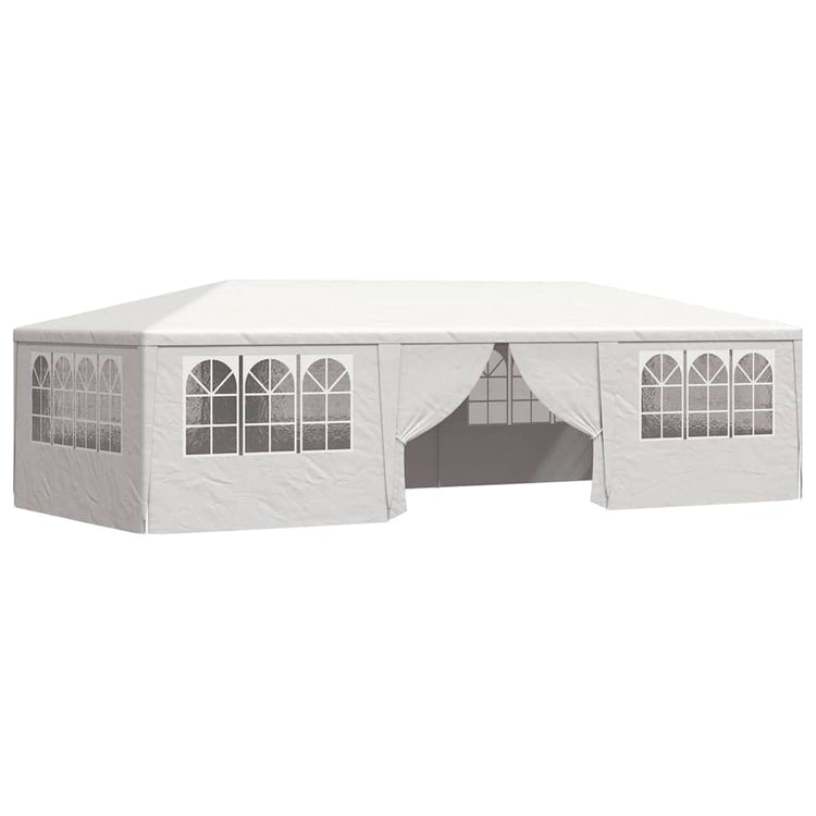 Vidaxl -Partyzelt mit Seitenwänden Professional 90 g m² 4x9 m Weiß