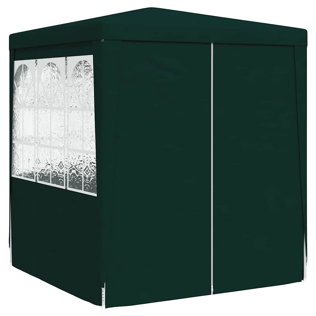 Vidaxl -Partyzelt mit Seitenwänden Professional 90 g m² 2x2 m Grün