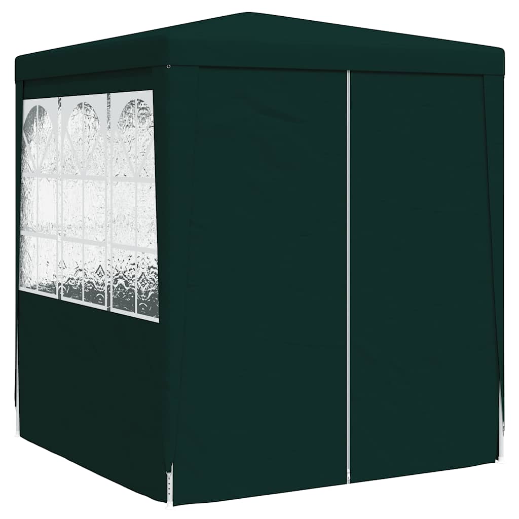 Vidaxl -Partyzelt mit Seitenwänden Professional 90 g m² 2,5 x 2,5 m Grün
