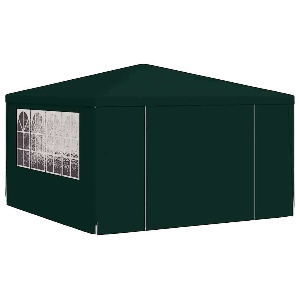 Vidaxl -Partyzelt mit Seitenwänden Professional 90 g m² 4x4 m Grün