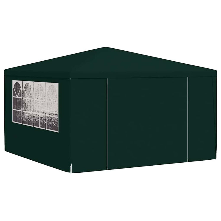 Vidaxl -Partyzelt mit Seitenwänden Professional 90 g m² 4x4 m Grün