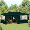 Vidaxl -Partyzelt mit Seitenwänden Professional 90 g m² 4x6 m grün