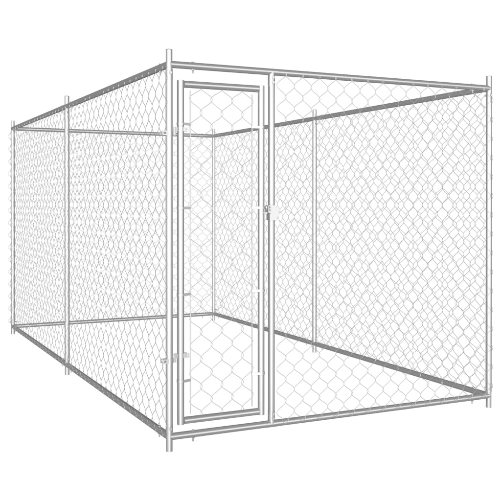 VIDAXL -Hundezwinger für Außen 382x192x185 cm