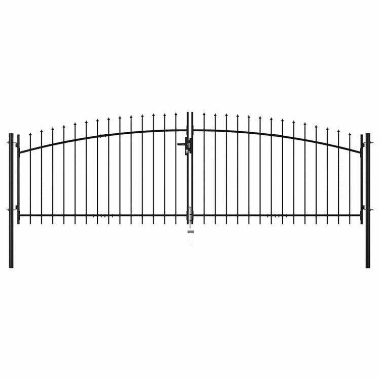 Vidaxl HEK Port Doppeltür mit Spears Top 400x175 cm