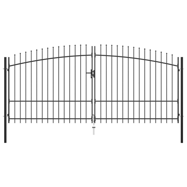 Vidaxl HEK Port Doppeltür mit Spears Top 400x225 cm