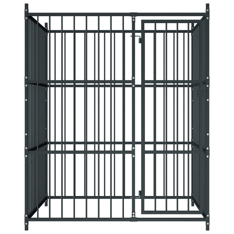 VIDAXL -Hundezwinger für außerhalb von 150x150x185 cm