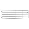 VIDAXL-Anschluss mit 5 Stäbchen (115-300) x90 cm Stahl Silber gefärbt
