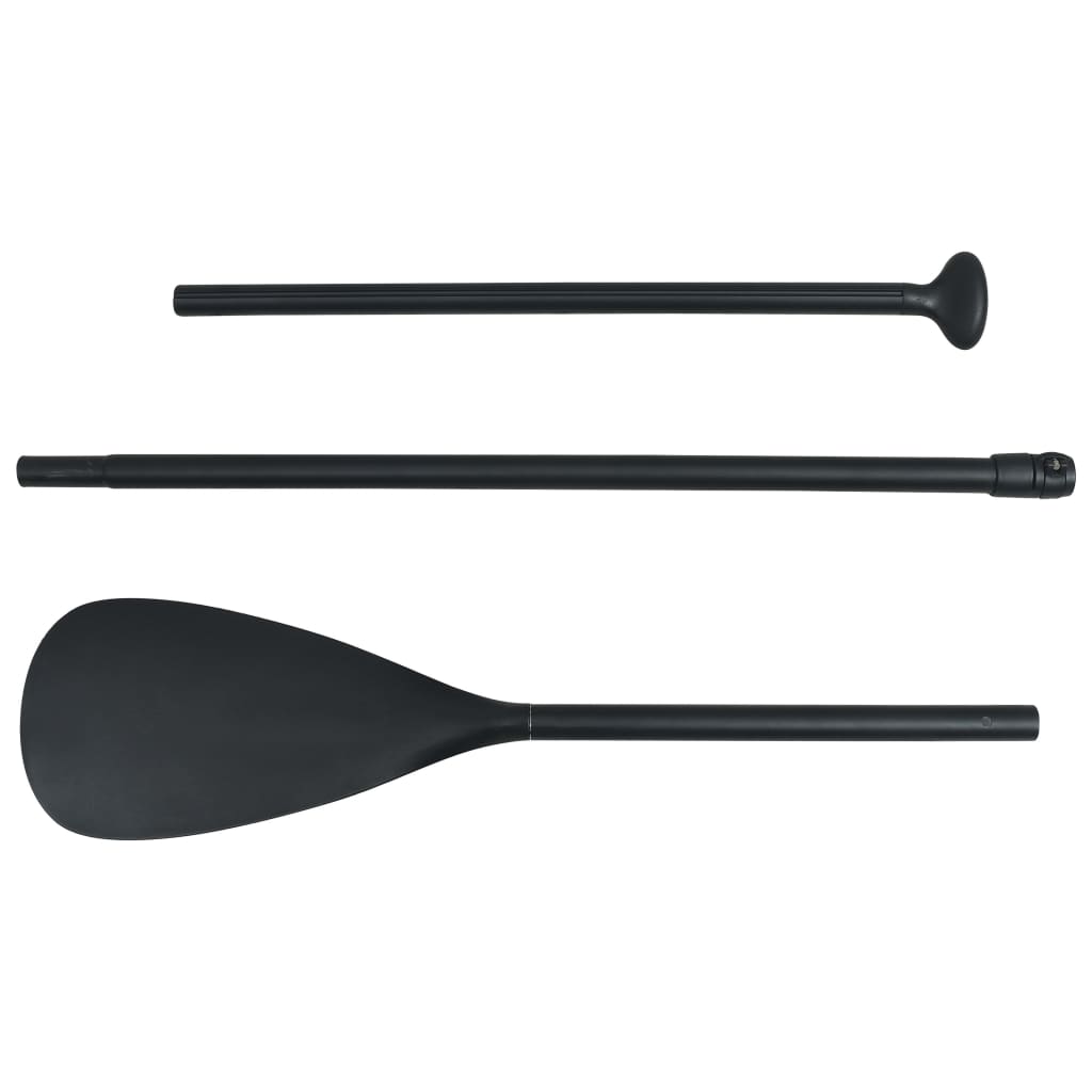 Vidaxl -Paddel für Sup 215 cm Aluminiumschwarz