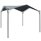 Vidaxl Arbor 3x3 m Stahl -Anthrazit - afbeelding 1