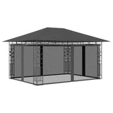 Vidaxl -Laube mit Mückennetz 180 g m² 4x3x2,73 m Anthrazit - afbeelding 1