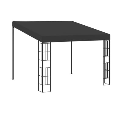 VIDAXL -Wandpraxis 3x3 M Stoff Anthrazit -gelenkt