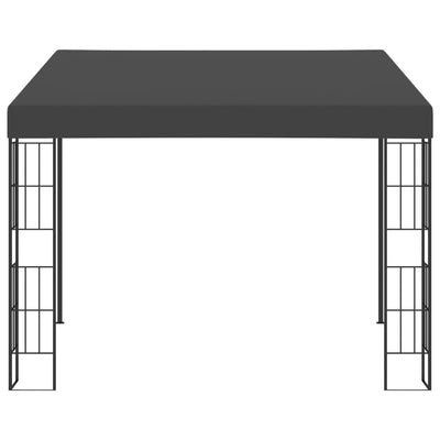 VIDAXL -Wandpraxis 3x3 M Stoff Anthrazit -gelenkt
