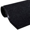 Vidaxx Fußmatte 117x220 cm PVC schwarz