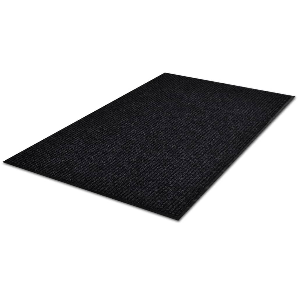 Vidaxx Fußmatte 117x220 cm PVC schwarz