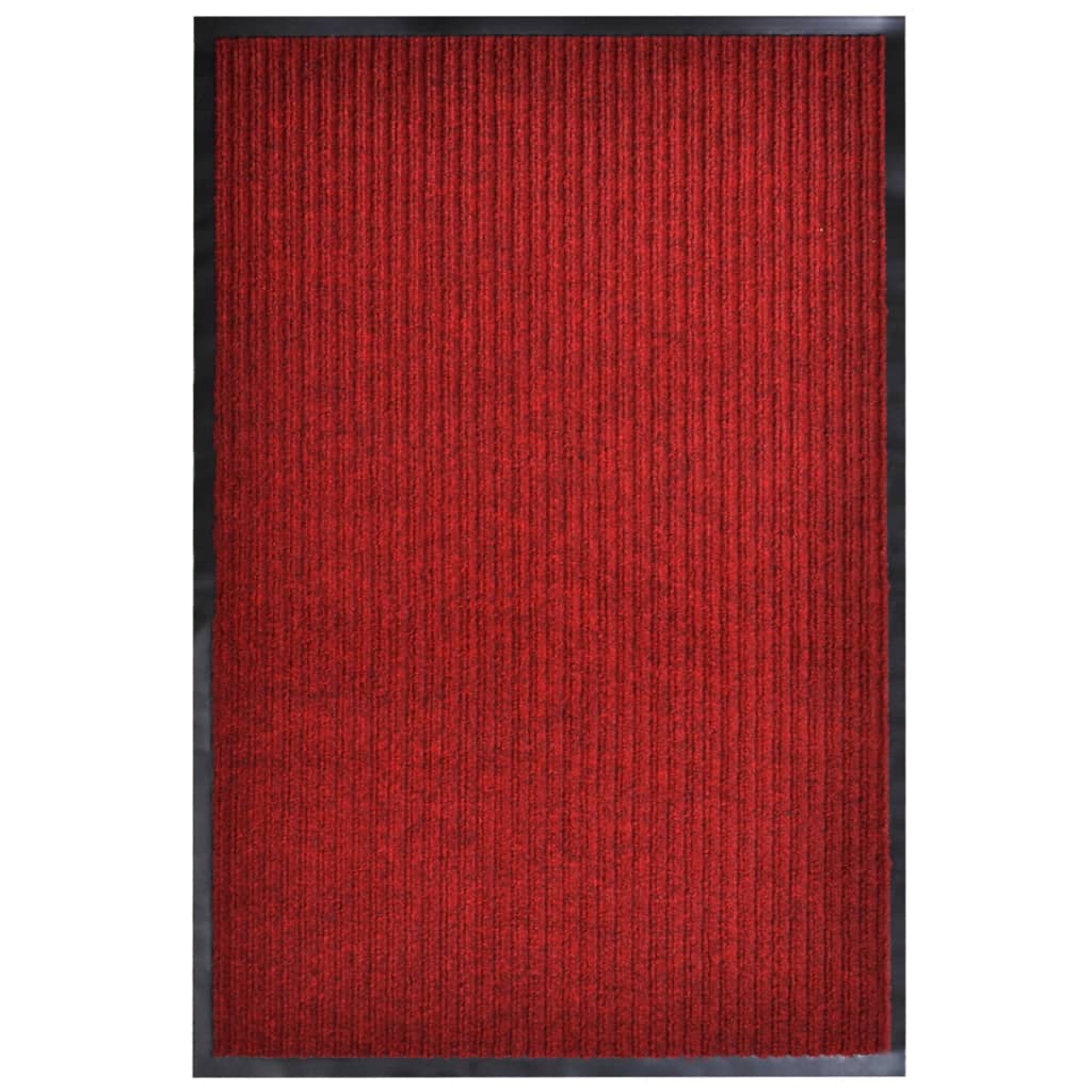 Vidaxx Fußmatte 117x220 cm PVC rot