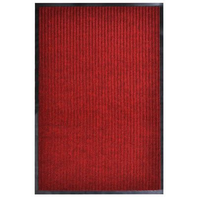 Vidaxx Fußmatte 117x220 cm PVC rot