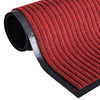 Vidaxx Fußmatte 117x220 cm PVC rot