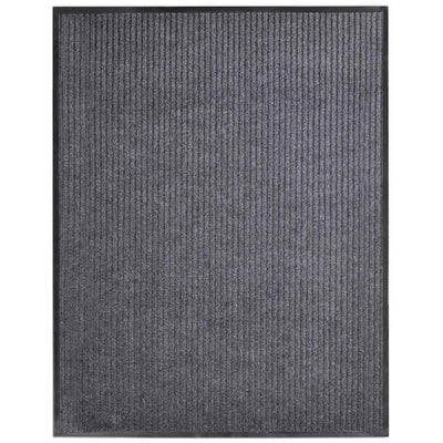 Vidaxx Fußmatte 117x220 cm PVC grau