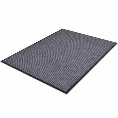 Vidaxx Fußmatte 117x220 cm PVC grau