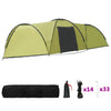 Vidaxl iglotent 8-Personen 650x240x190 cm Grün