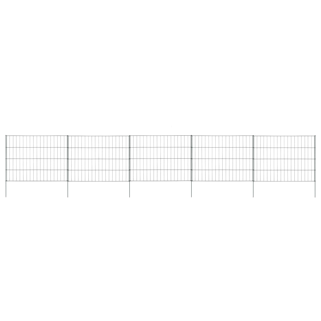VidaXL Zaun Set 115x79 cm grün