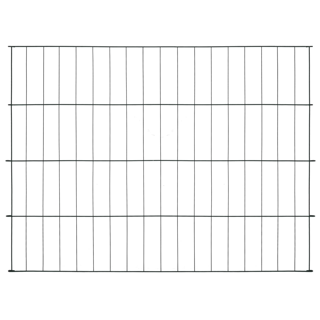 VidaXL Zaun Set 115x79 cm grün